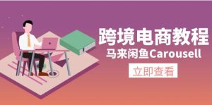 (11639期)跨境电商教程:马来闲鱼Carousell:环境/邮箱/电话解决/产品上传及流量-网创项目