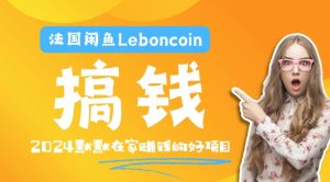 法国闲鱼Leboncoin跨境电商教程：环境邮箱电话解决产品上传及流量，悄悄赚钱-网创项目