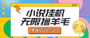 最新小说挂G自撸玩法本人实操单窗口20-50+可矩阵放大操作【揭秘】-网创项目