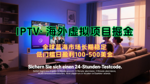 海外虚拟掘金】日赚100-200美金，自己在家就可以闷声发大财，长期可做-网创项目