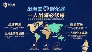 出海去 孵化器 一人出海必修课：从品牌构建到商业落地的全流程实战方法-网创项目