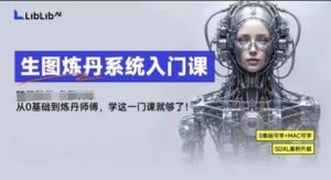 LibLibAI哩布哩布生图炼丹系统入门课，从生图到炼丹，只学这一门就够了-网创项目