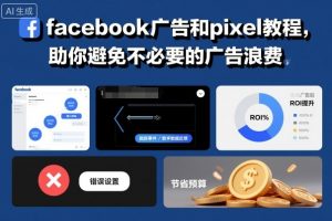 facebook广告和pixel教程，助你避免不必要的广告浪费-网创项目