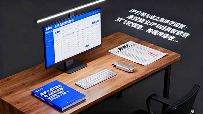 IP打造与成交高手变现营:通过商业IP+经典智慧双飞轮模型 构建持续收钱系统-网创项目