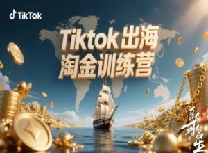 Tiktok出海淘金训练营,跨境电商TK实战变现-网创项目