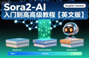 Sora2-AI入门到高级教程【英文版】-网创项目