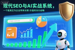 现代SEO与AI实战系统,一个能真正为企业带来长期价值的SEO战略(英语+中文字幕)-网创项目
