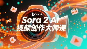 如何利用Sora 2创建流行AI人工智能视频大师班教程:掌握创作全流程,产出百万播放内容-网创项目