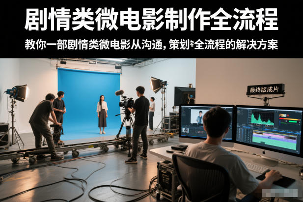 剧情类微电影制作全流程，教你一部剧情类微电影从沟通，策划到拍摄制作全流程的解决方案-网创项目