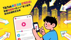 TikTok美区流量变现实战：掌握短视频+达人+广告三板斧，驱动店铺稳定出单-网创项目