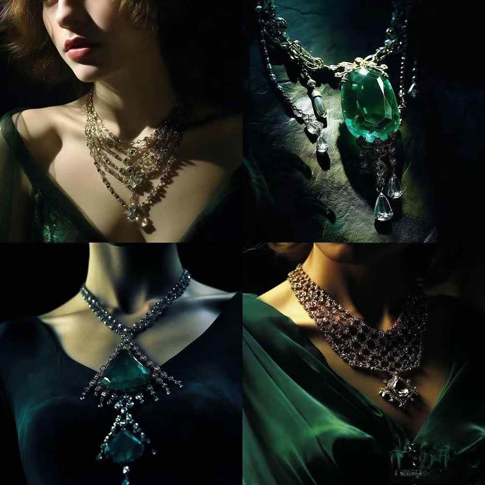 图片[2]-463个Midjourney珠宝摄影提示词：覆盖全品类珠宝，AI设计秒出专业效果-网创项目