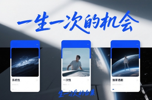 付费文章合集《一生一次的机会》3篇，一个系统性、一次性、独家性的透剧-网创项目