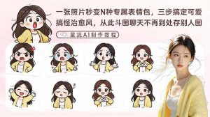一张照片秒变N种专属表情包，三步搞定可爱搞怪治愈风，从此斗图聊天不再到处存别人图-网创项目