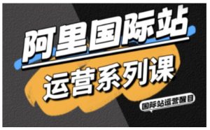 阿里国际站运营系列课,涵盖精准引流、直通车与全站推实战SOP,搭配AI效率工具包与高阶增长玩法(更新)-网创项目