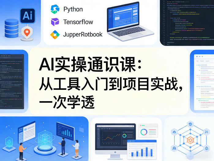 AI实操通识课，从工具入门到项目实战，一次学透-网创项目