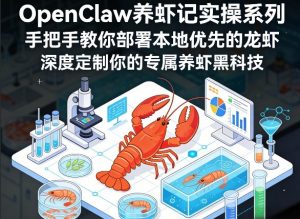 OpenClaw养虾记实操系列，手把手教你部署本地优先的龙虾，深度定制你的专属养虾黑科技(更新)-网创项目