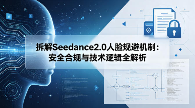 拆解Seedance2.0人脸规避机制：安全合规与技术逻辑全解析-网创项目